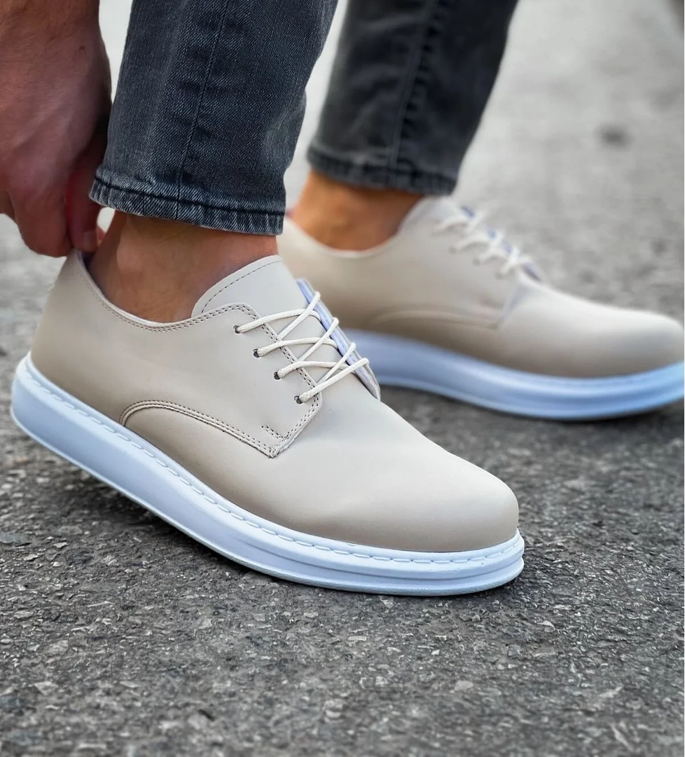 Chekich CH003 CBT Pelle Classica Erkek Ayakkabı BEJ model görseli