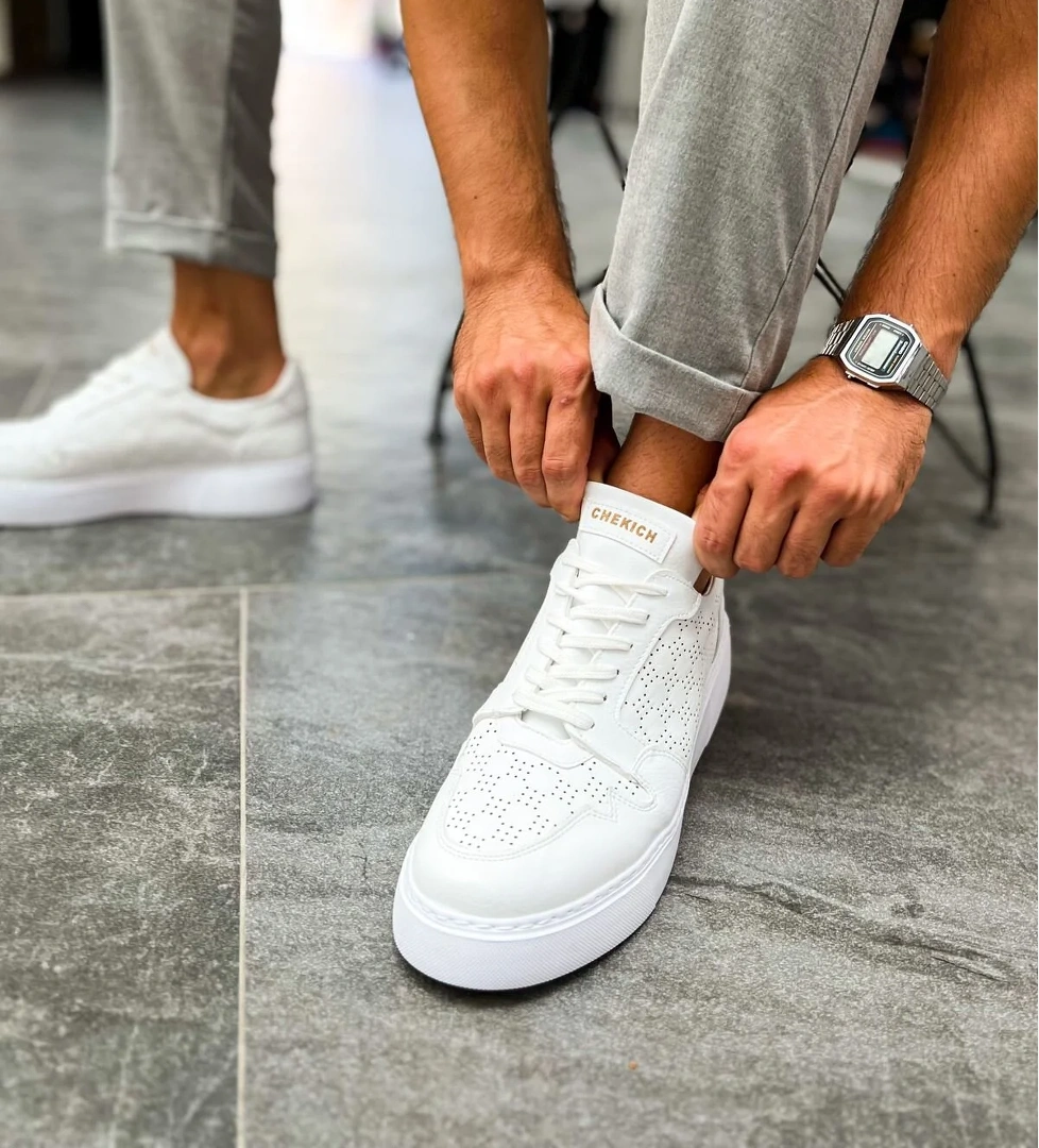 CH153 CBT Oxford Erkek Ayakkabı BEYAZ