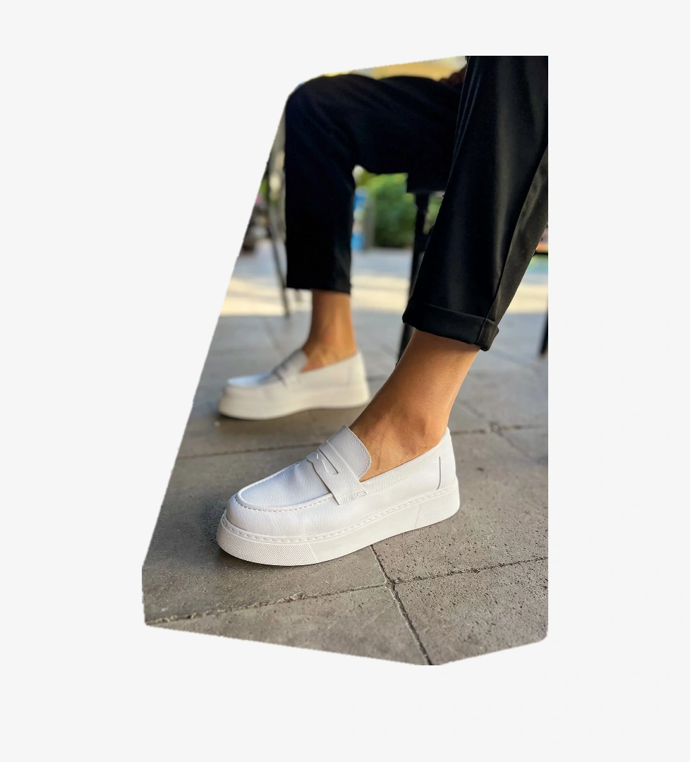 Chekich CH421 CBT Bandera Erkek Ayakkabı BEYAZ model görseli