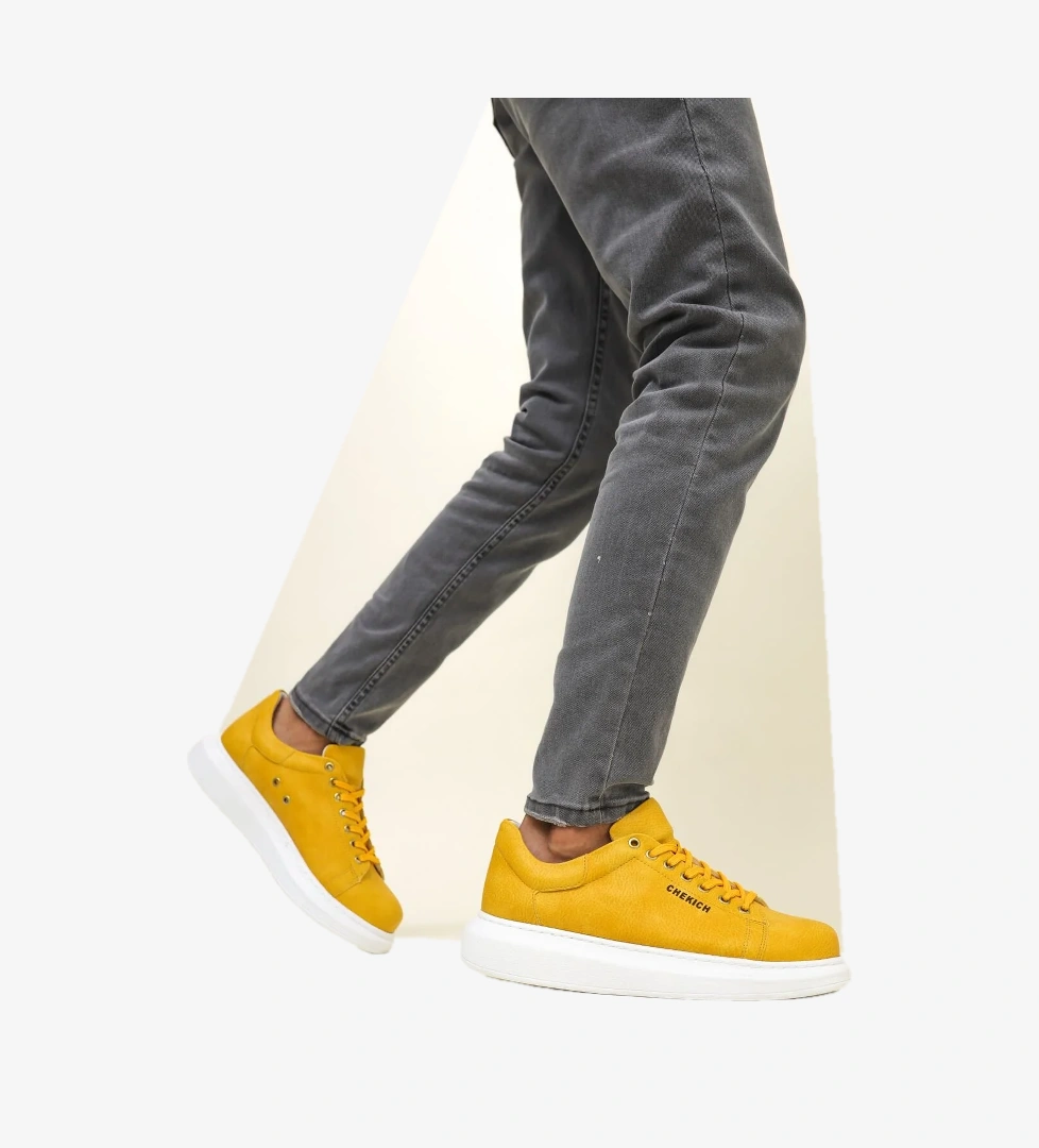 Chekich Ch257 Cbt Estrella Erkek Ayakkabı Sari Kirmizi model görseli