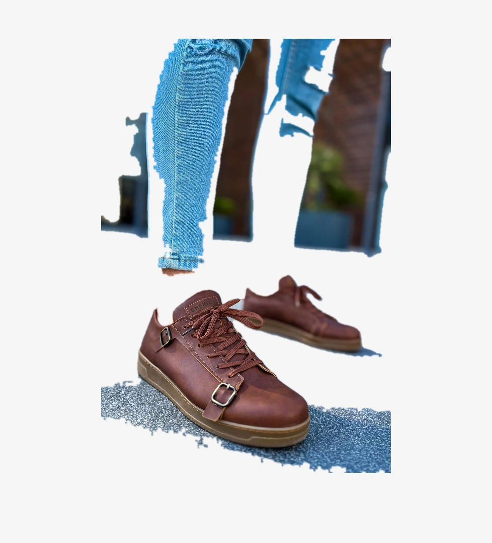 Chekich CH191 CKT Side Buckle Erkek Ayakkabı TABA model görseli