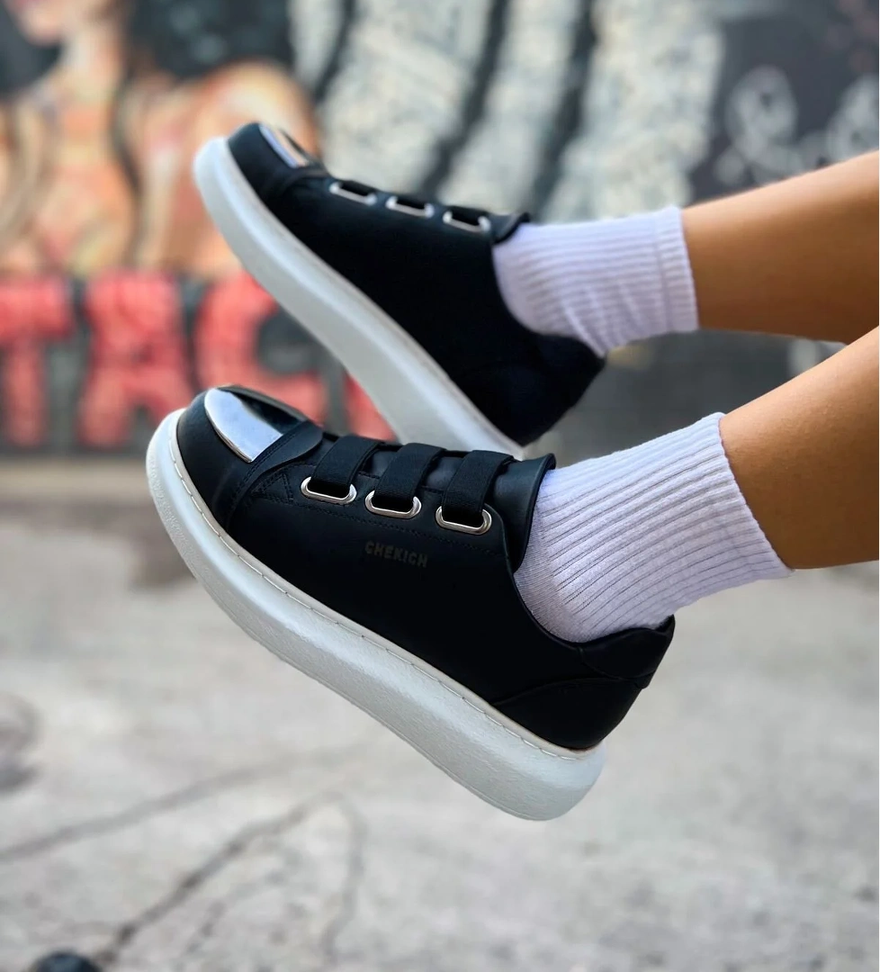 Chekich CH251 CBT Mirror Kadın Ayakkabı SIYAH model görseli