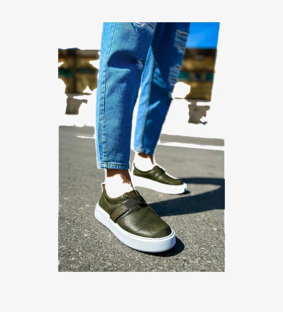 Chekich CH147 CBT Dobeny Erkek Ayakkabı HAKI model görseli