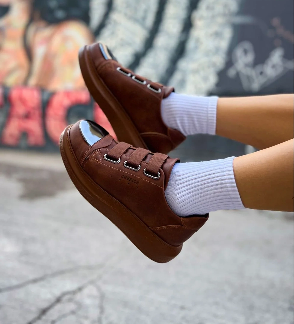 Chekich CH251 CRT Mirror Kadın Ayakkabı TABA model görseli