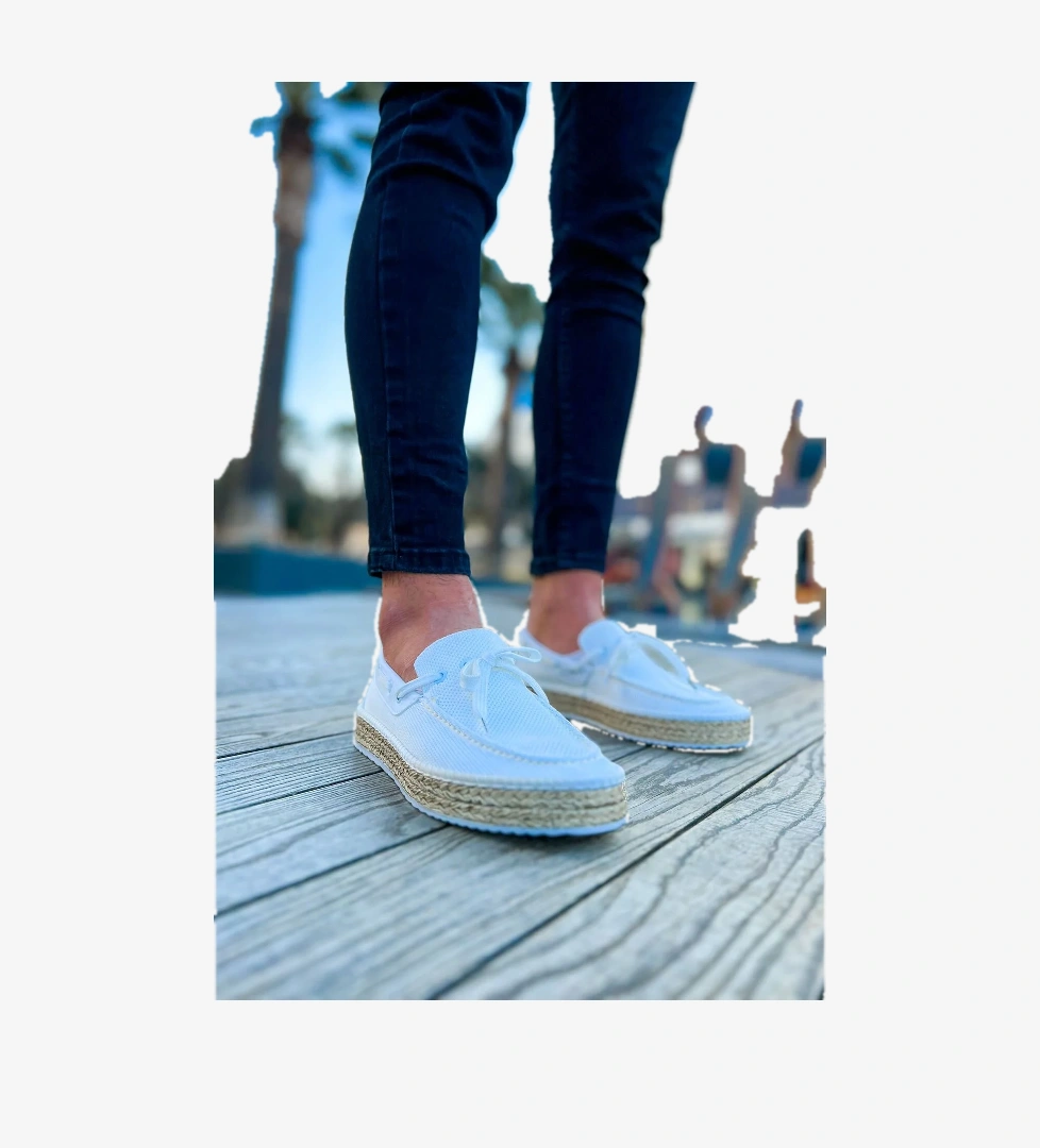 Chekich CH311 Espadril Erkek Ayakkabı BEYAZ model görseli