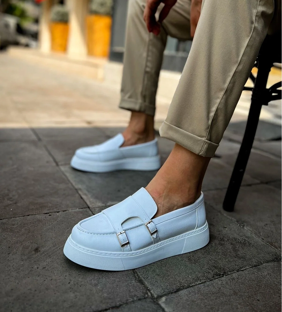 Chekich CH417 CBT Mancini Erkek Ayakkabı BEYAZ model görseli