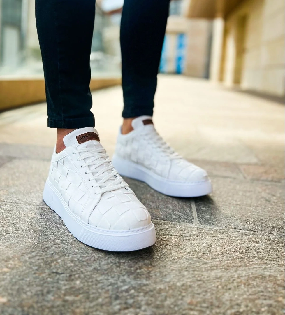 CH209 OBT Vimini Erkek Ayakkabı BEYAZ - Görsel 1