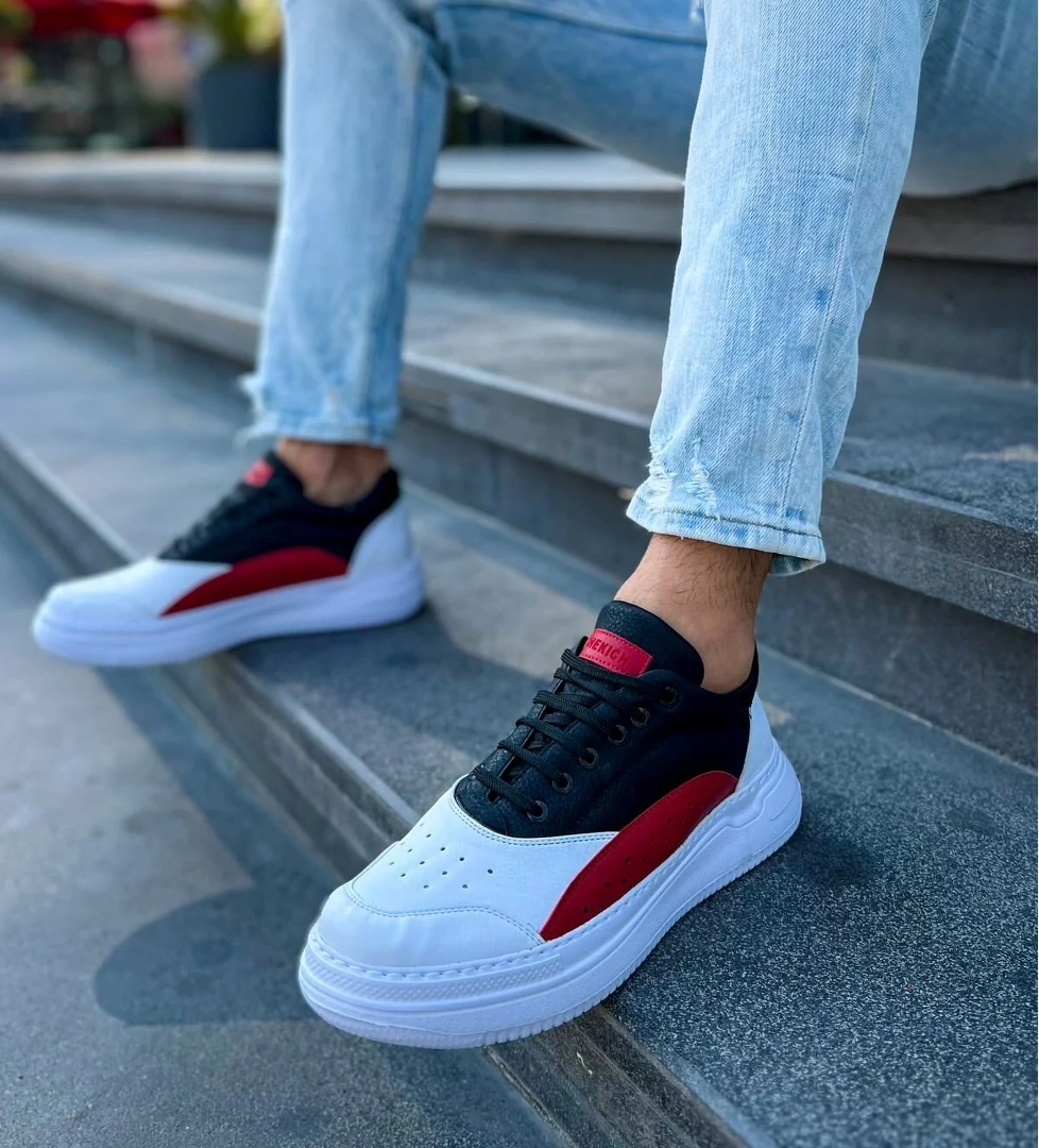 CH115 CBT Literide Erkek Ayakkabı BEYAZ/KIRMIZI/SIYAH - Görsel 1