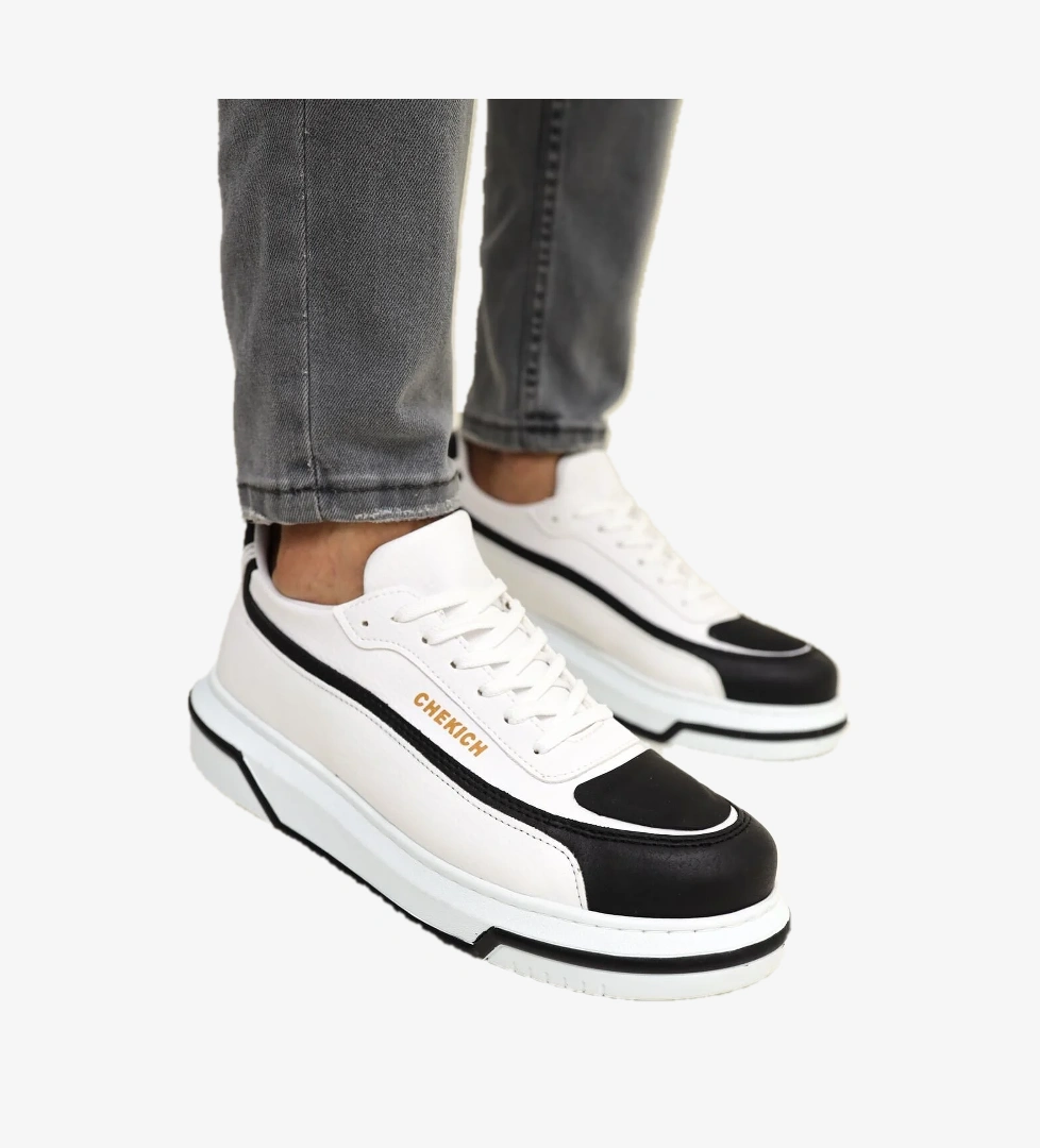 Chekich CH241 CBT Signature Line Up Erkek Ayakkabı SIYAH/BEYAZ model görseli