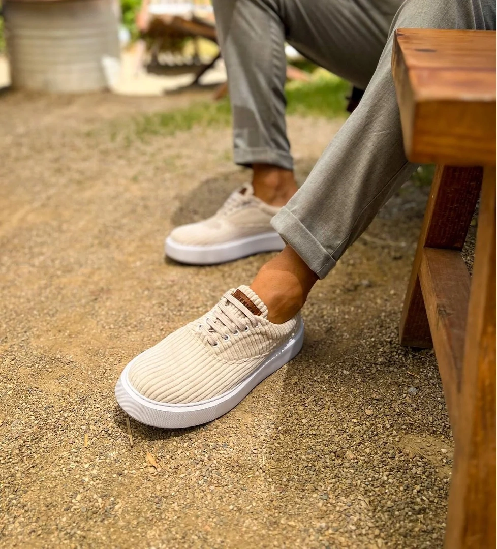 CH173 KBT Velluto Erkek Ayakkabı BEYAZ