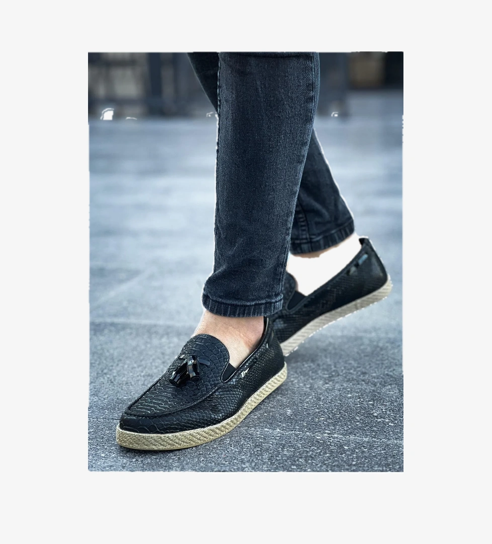 Chekich CH141 HT Croco Erkek Ayakkabı SIYAH model görseli