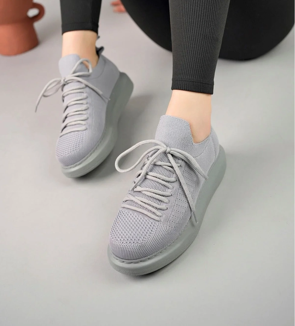 Chekich CH307 RT Tricot Kadın Ayakkabı GRI model görseli