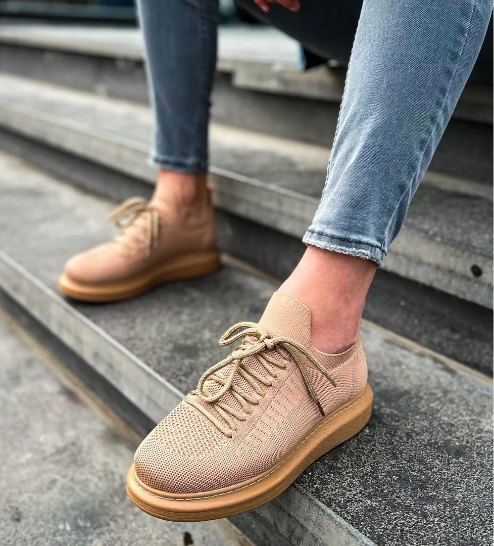 CH307 RT Tricot Erkek Ayakkabı TABA
