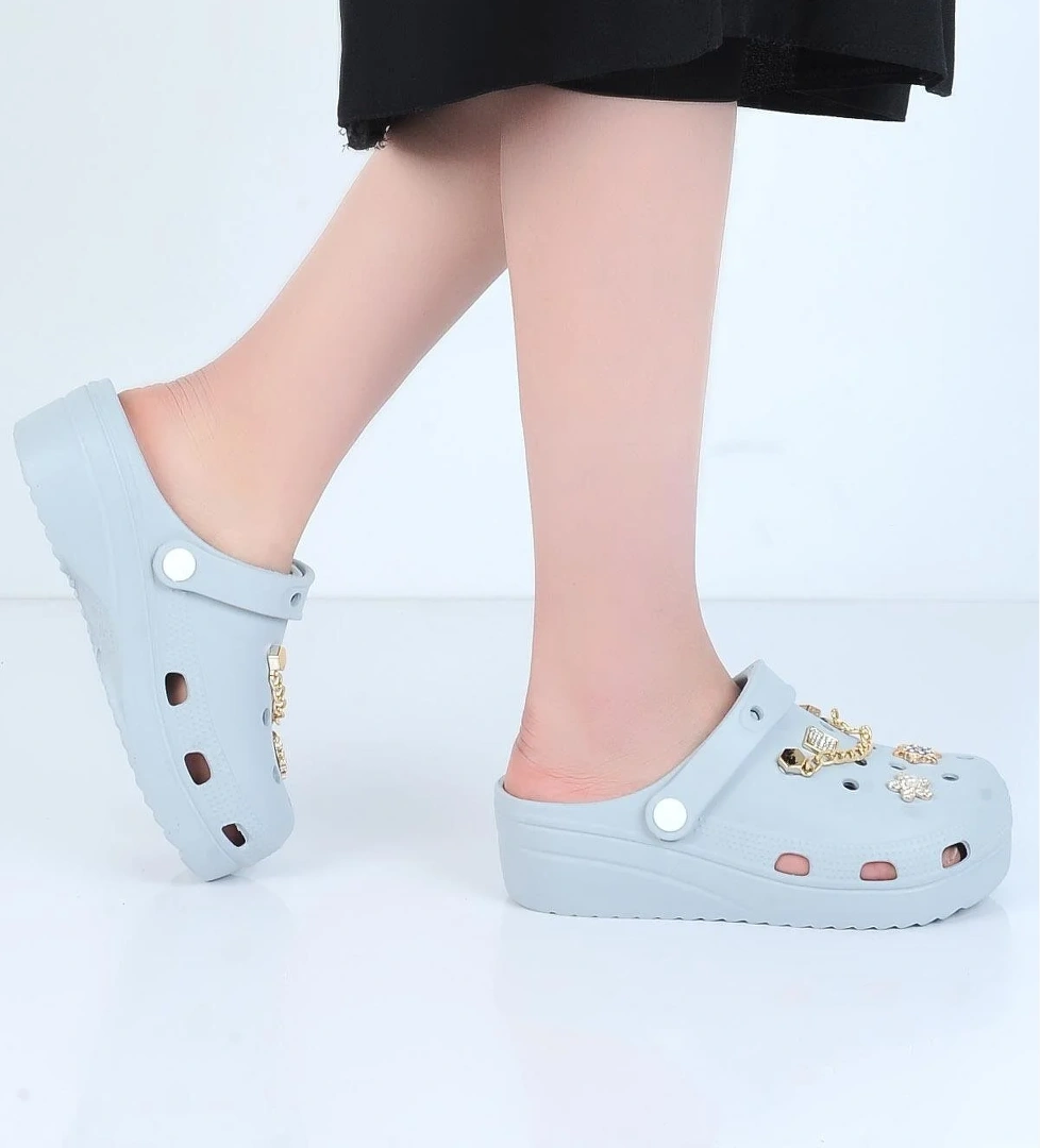 E800-6 Fiesta Eva Kadın Taşlı Günlük Terlik