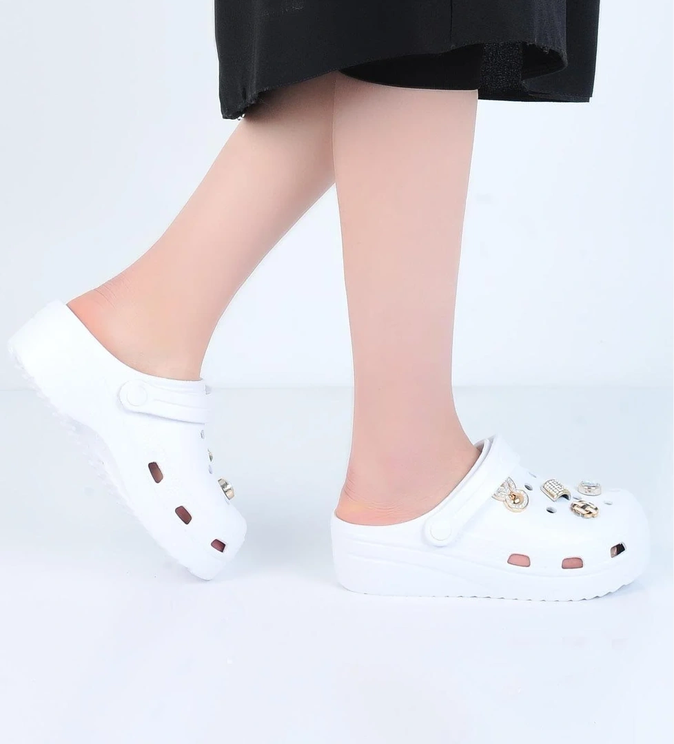 E800-6 Fiesta Eva Kadın Taşlı Günlük Terlik