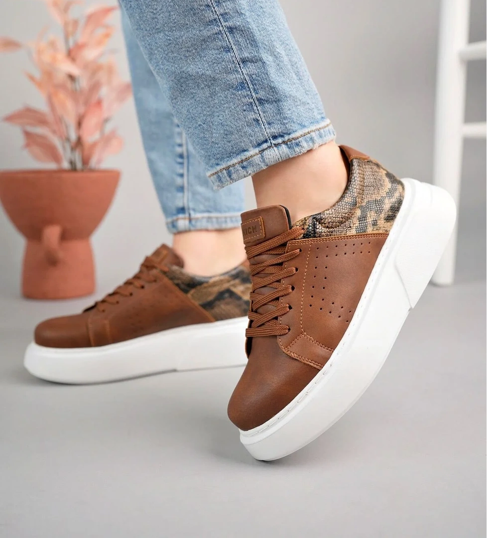 Chekich CH145 CBT Sauerbergg Kadın Ayakkabı TABA model görseli