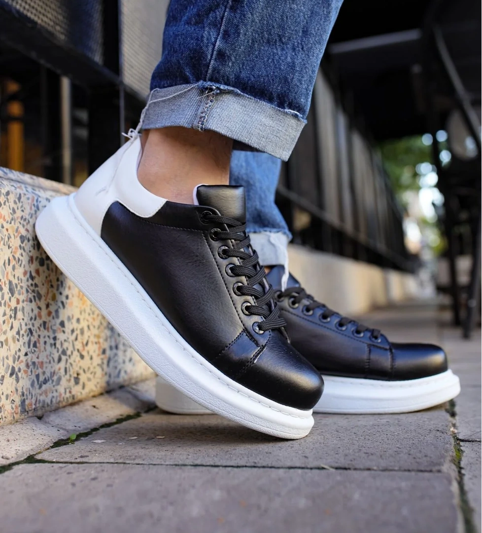 CH256 CBT Estrella Erkek Ayakkabı SIYAH/BEYAZ