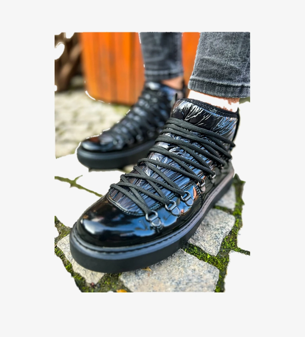 CH189 RST Charisma Erkek Ayakkabı SIYAH - Görsel 1