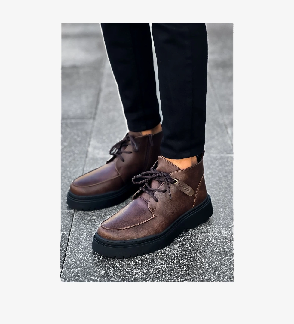 Chekich CH213 CST Bryggen Erkek Bot KAHVE model görseli