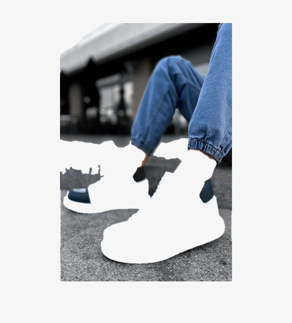 Chekich CH267 GBT Roma Mirror Erkek Bot BEYAZ/ANTRASIT model görseli