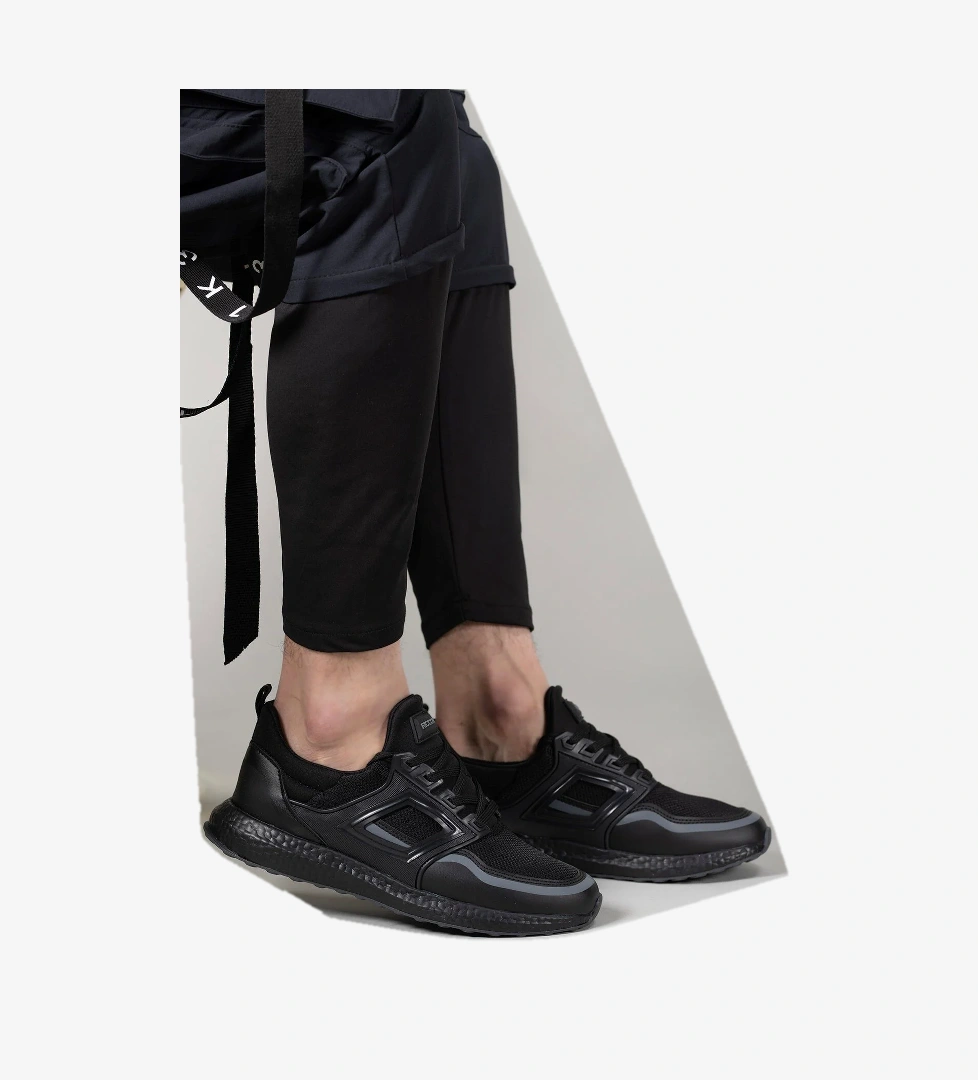 Bağcıklı Streçli Model Ayakkabı GC-350 - Görsel 1