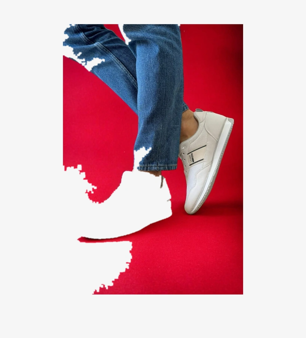 Erkek Günlük Sneaker Spor Ayakkabı BEYAZ