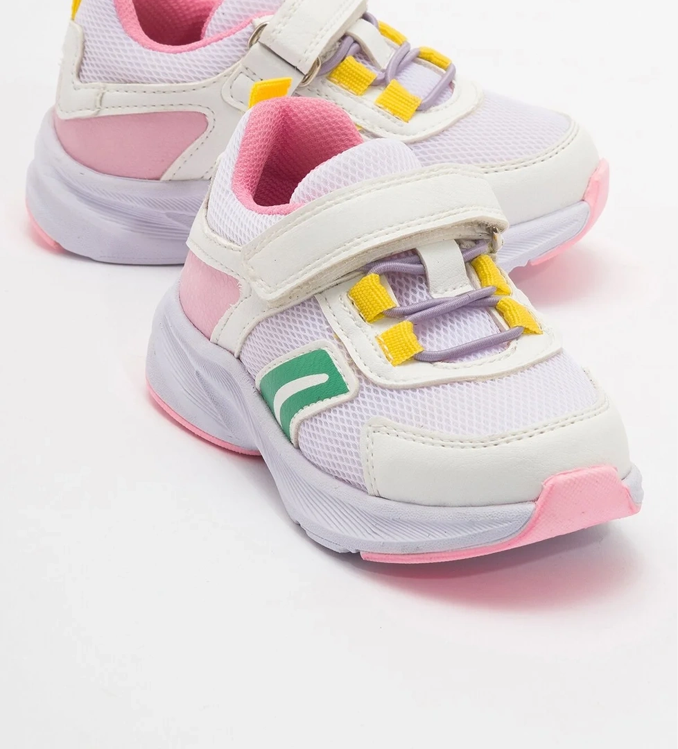 Kız Çocuk Beyaz Günlük Spor Ayakkabı