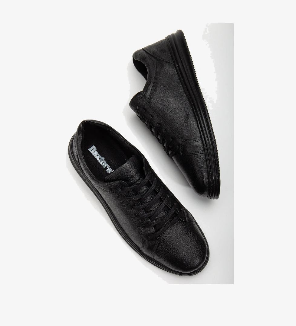 Garantili D563 Günlük Ortopedik Hakiki Deri Erkek Ayakkabı