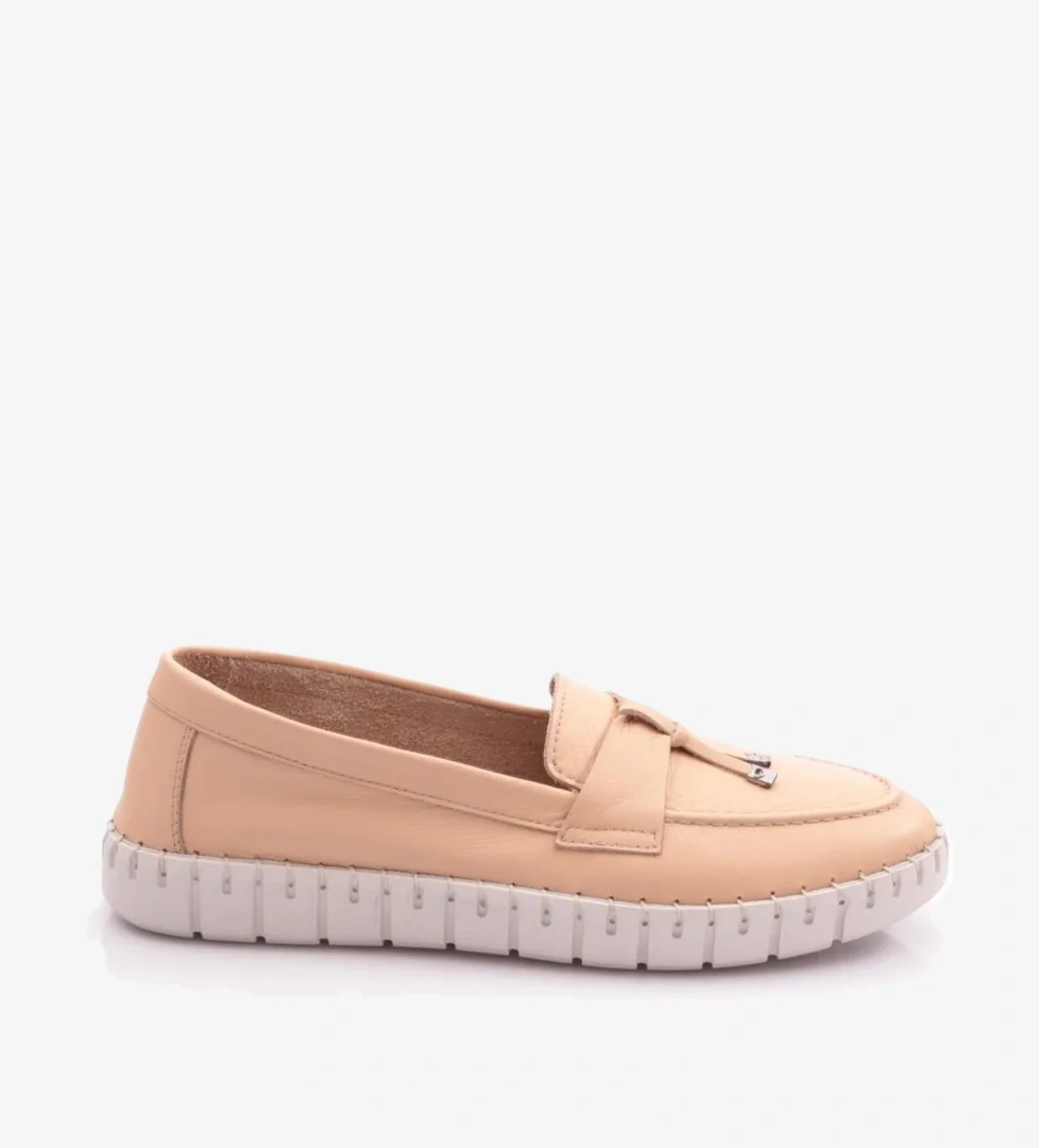 P39 Kadin İp Desenli Comfort Ayakkabi