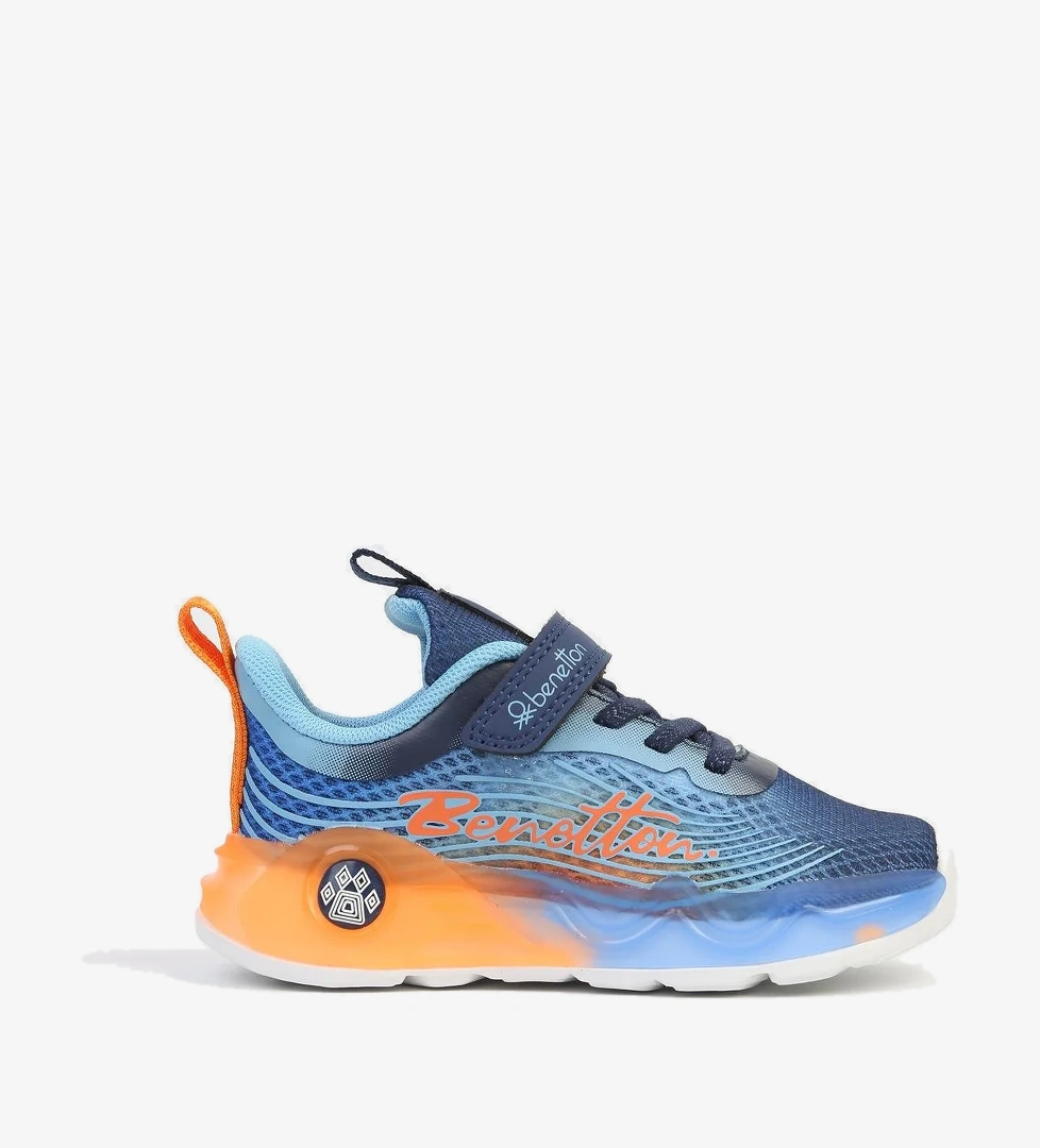 ® İTHAL Mavi Turuncu Çocuk Spor Ayakkabı BNI-10277