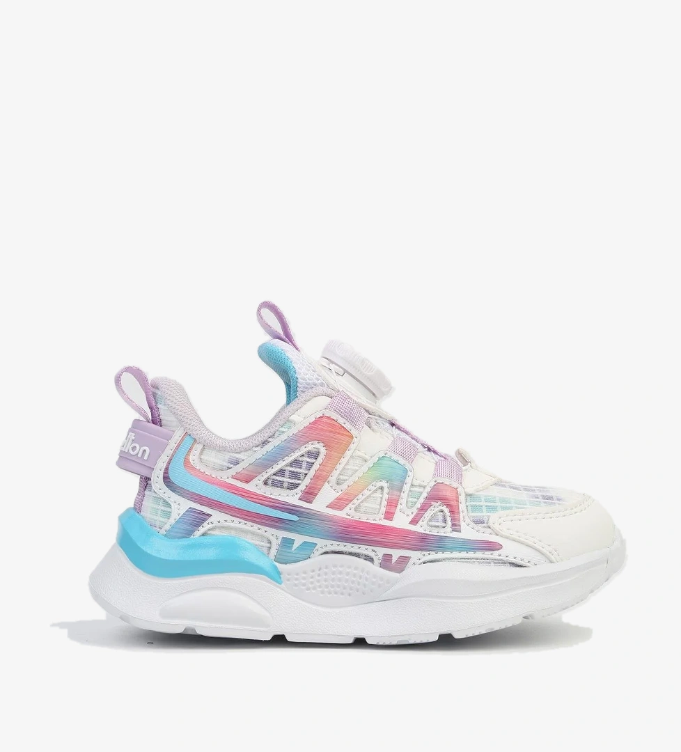 ® İTHAL Beyaz Çocuk Bağcık Mekanizmalı Spor Ayakkabı BNI-10256