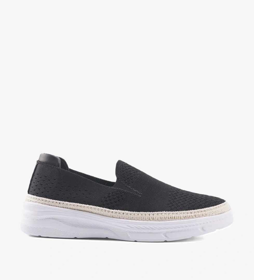 Polaris 166052.Z4FX Siyah Kadın Comfort Ayakkabı - Görsel 1