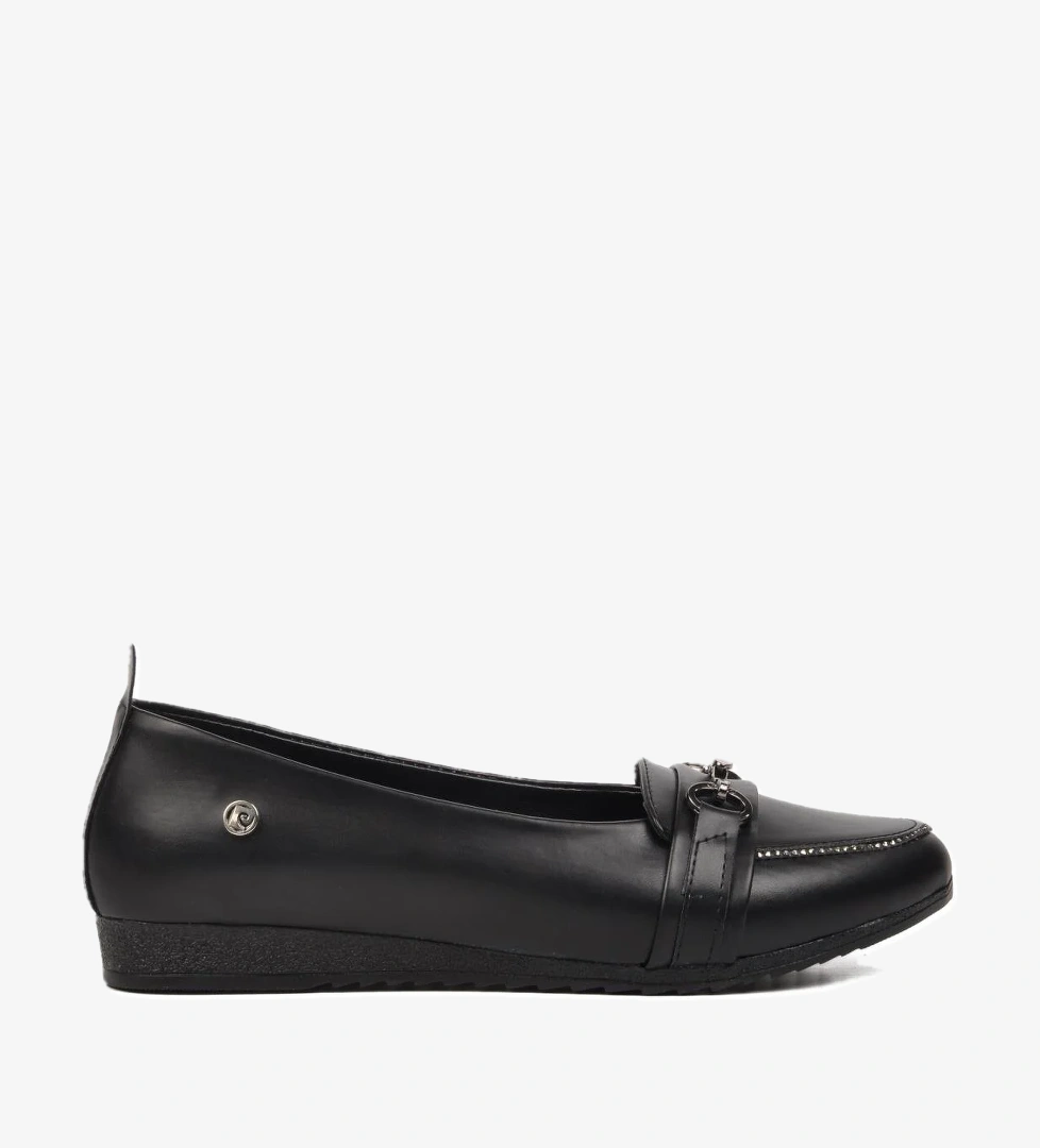 Pierre Cardin Pc-53016 Bej Siyah Kadın Babet model görseli