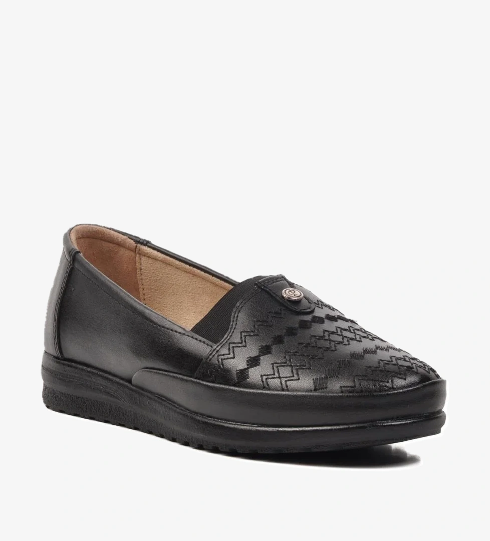 204 Siyah Kadın Günlük Ayakkabı