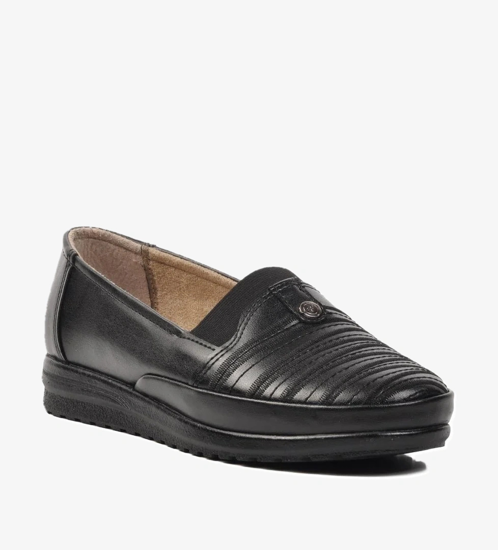 118 Siyah Kadın Günlük Ayakkabı