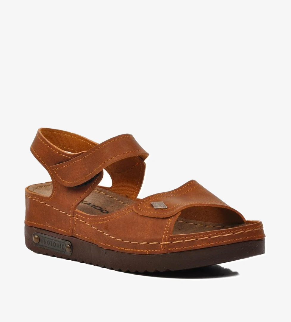 07-109RR Taba Kadın Sandalet - Görsel 1