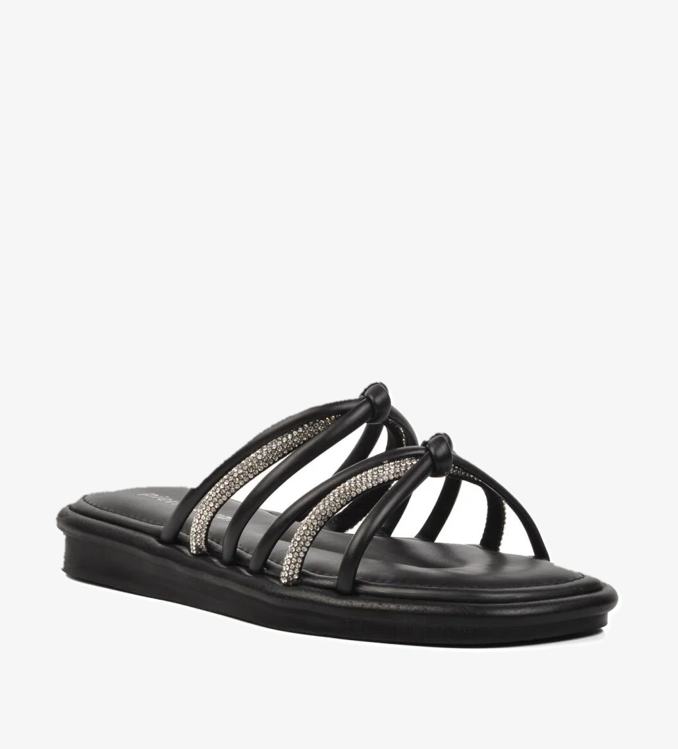 Pierre Cardin Pc-5106 Bej Siyah Kadın Terlik model görseli