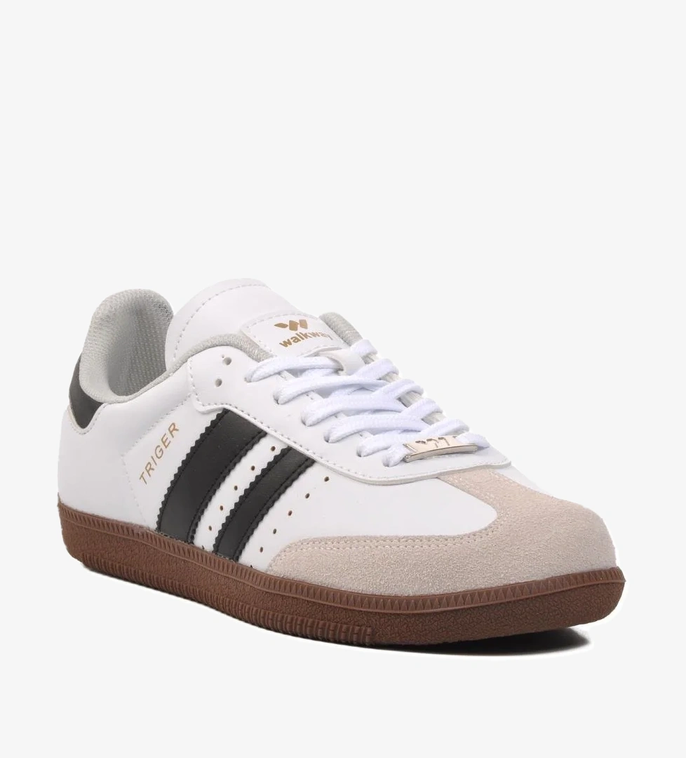 Triger Beyaz-Siyah Unisex Sneaker