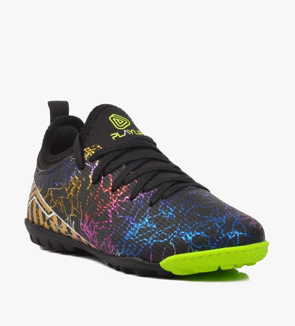 MK-241-F Siyah Çocuk Halı Saha Ayakkabısı