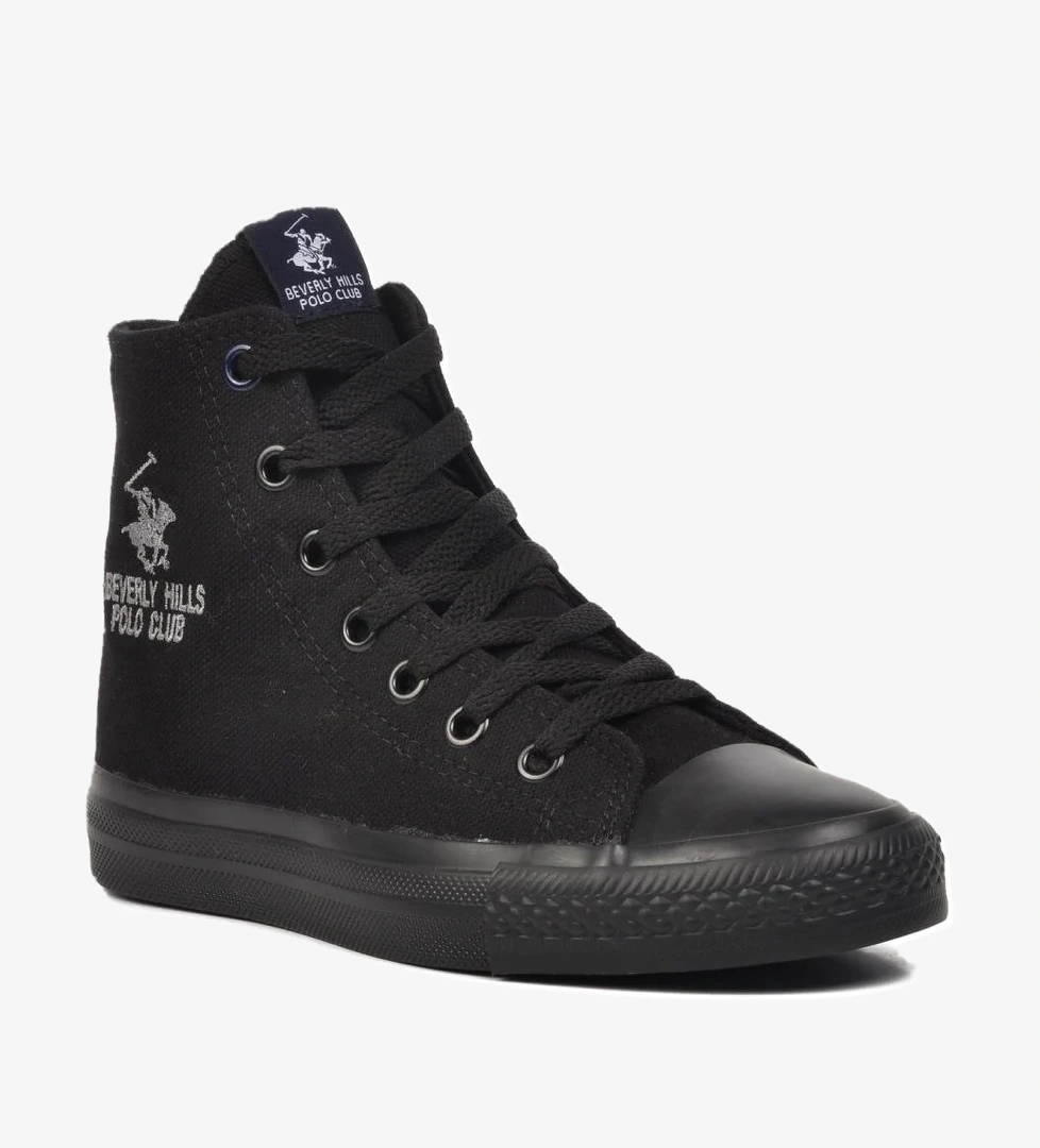 Beverly Hills Polo Club PO-30085 Siyah Unisex Hi Sneaker model görseli
