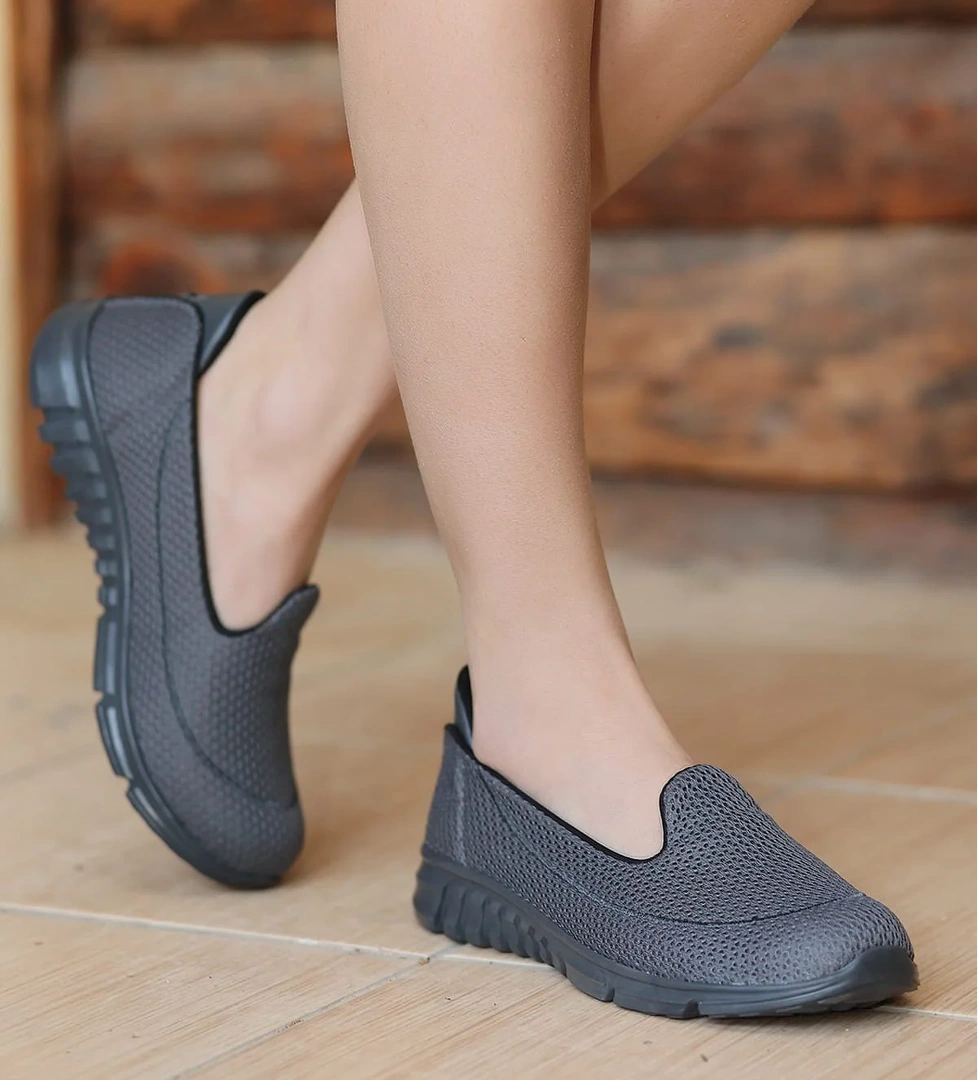 Palermo Kadın Füme Füme Spor Babet Yürüyüş Ayakkabısı Hafif Rahat Ortopedik Taban PALERMO-8456 - Görsel 1