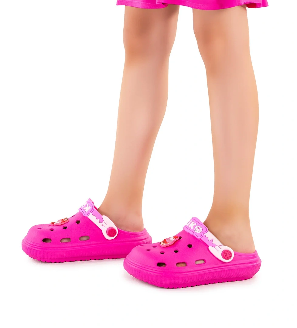 Kiko Kids Printed Eva Plaj Havuz Okul Kreş Kız Çocuk Terlik model görseli