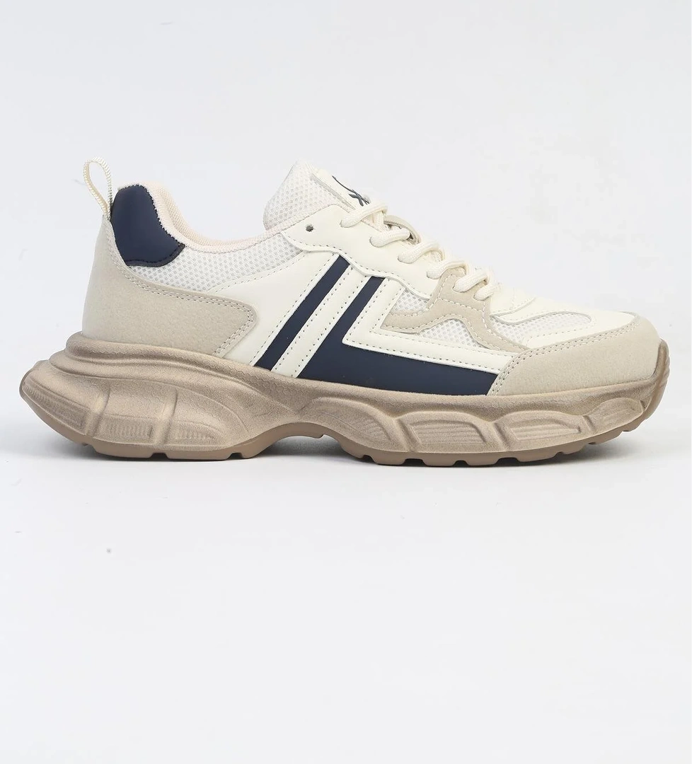 ® İTHAL Kadın Bej Spor Ayakkabı BNI-10280 - Görsel 1