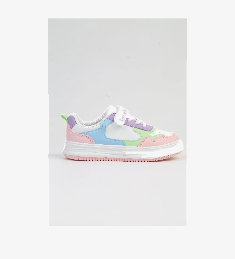 ® İTHAL Beyaz Pudra Çocuk Spor Ayakkabı BNI-10025