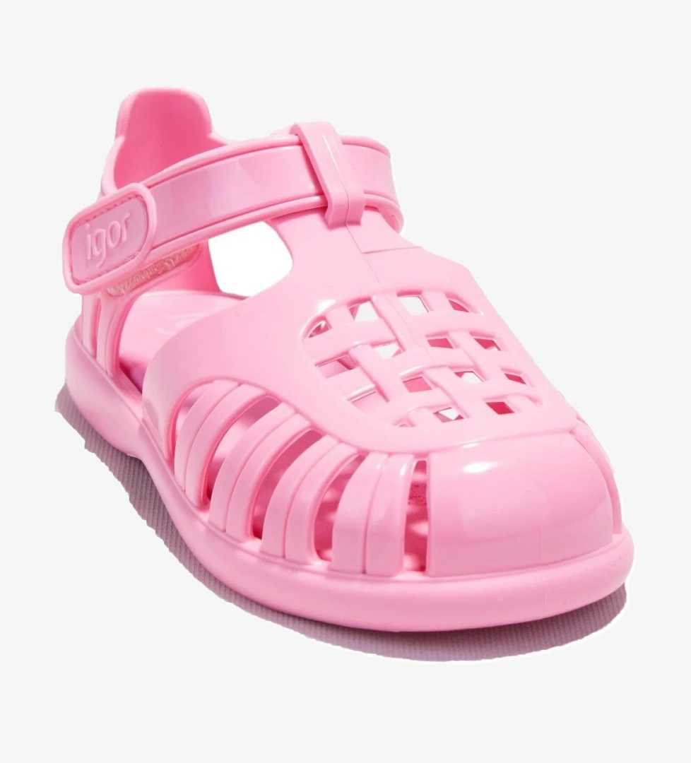 S10311 Tobby Gloss Pembe Ortopedik Günlük Kız Çocuk Sandalet