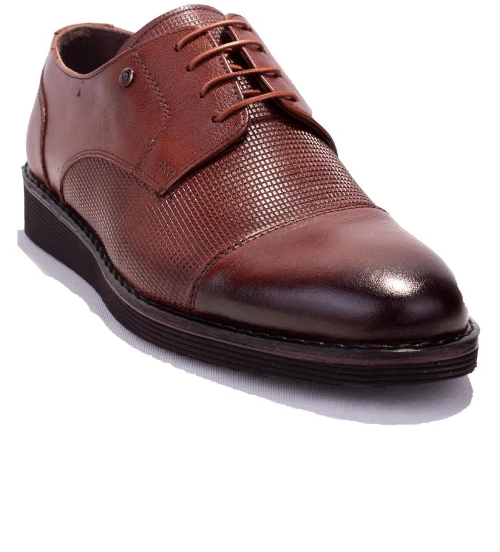 Dagoster Dma08-860 Siyah Taba Ortopedik Günlük Erkek Deri Ayakkabı model görseli