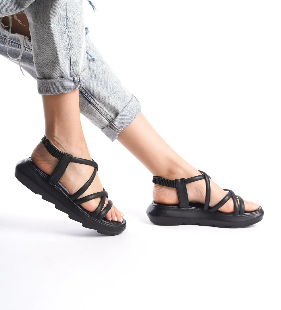 Garantili D841 Günlük Ortopedik Kadın Sandalet