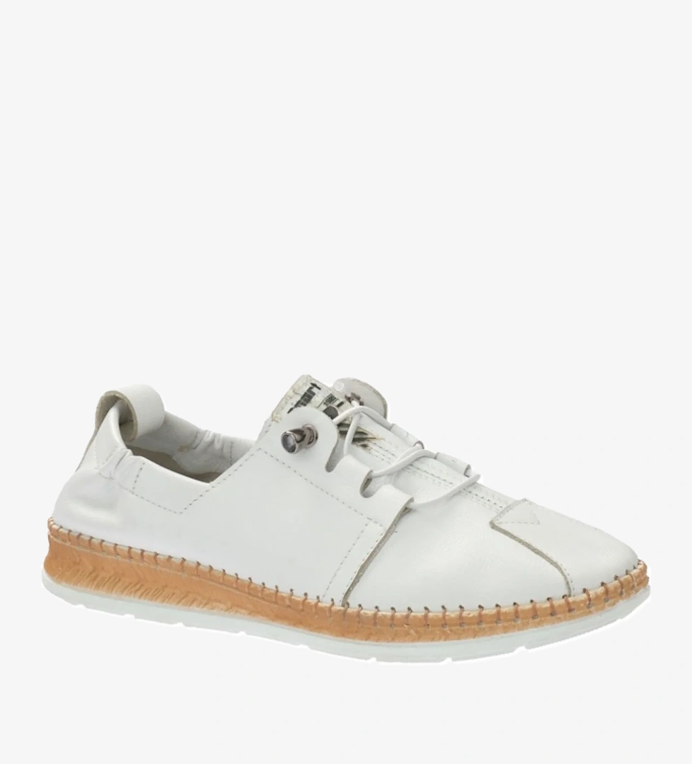 Voyager 9468 Beyaz Cilt Deri Kadın Ayakkabı model görseli