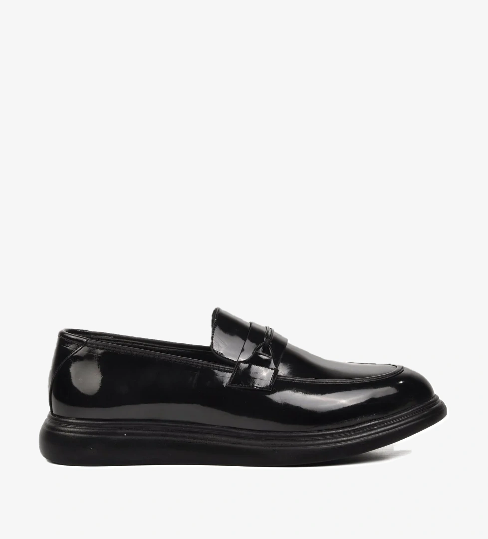 P300 Siyah Rugan Erkek Günlük Ayakkabı - Görsel 1