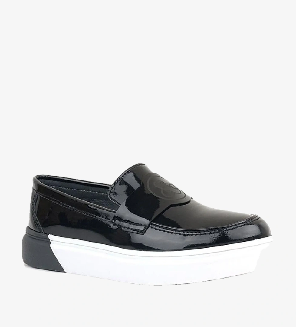 Rakerplus Siyah Rugan Çocuk Klasik Ayakkabı model görseli